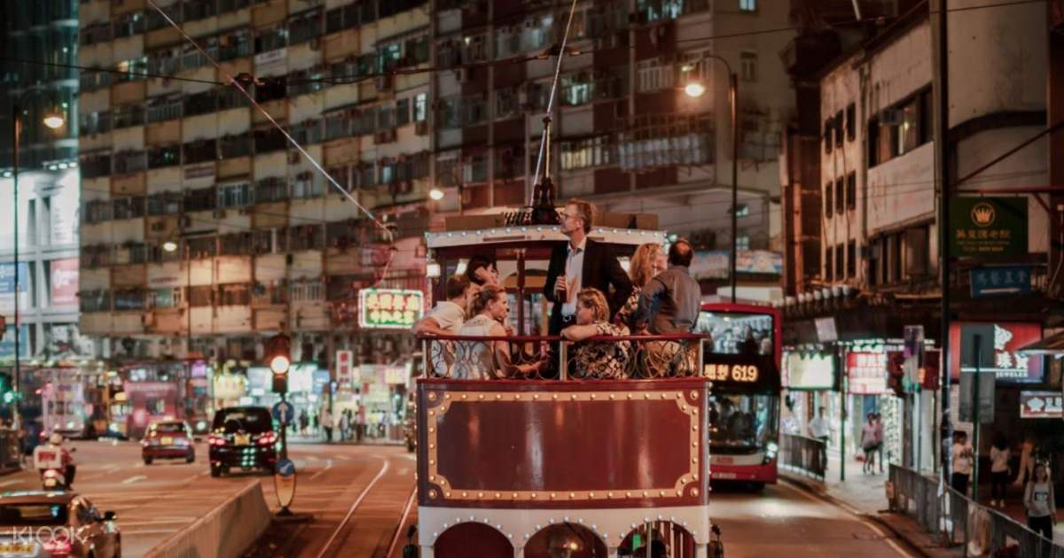 Tram Party in Hong Kong